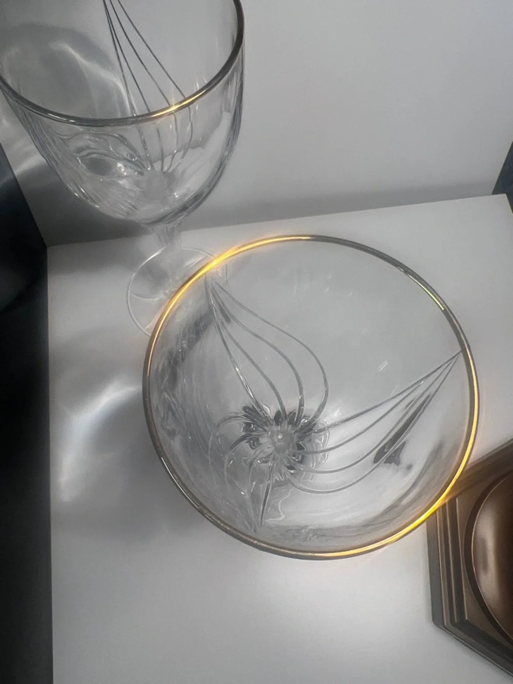 Lenox Debut Crystal Wine Glasses Set of 2